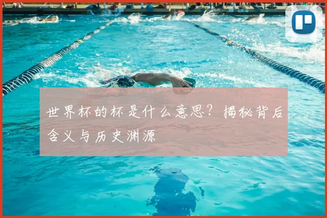 世界杯的杯是什么意思？揭秘背后含义与历史渊源