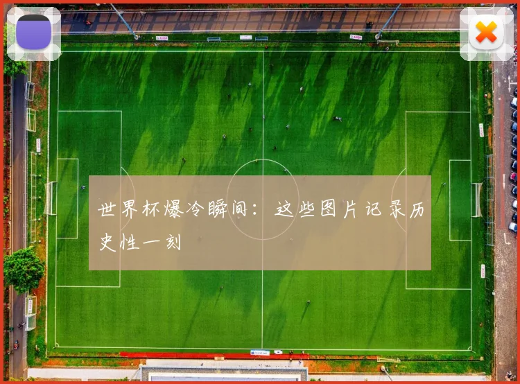 世界杯爆冷瞬间:这些图片记录历史性一刻