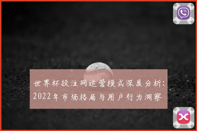 世界杯投注网运营模式深度分析：2022年市场格局与用户行为洞察