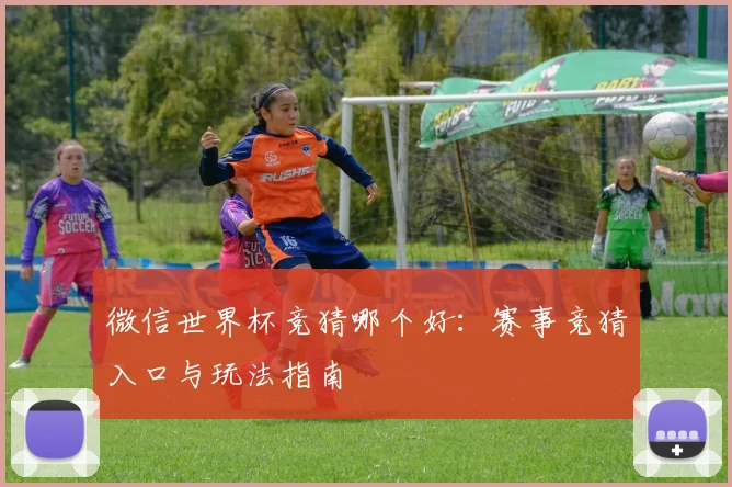 微信世界杯竞猜哪个好:赛事竞猜入口与玩法指南